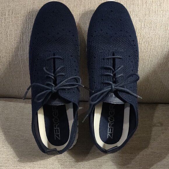 Cole Haan Women's Zerogrand Stitchlite Oxford Marine Blue SIZE 10 - Picture 3 of 8